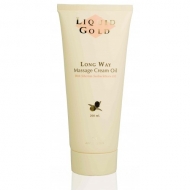 Anna Lotan Liquid Gold Long Way Massage Cream Oil 200ml