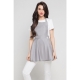 Gray apron