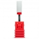 Ceramic nail drill bit red