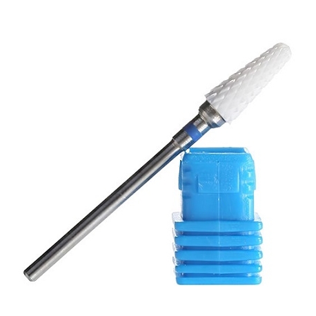 Ceramic nail drill bit blue