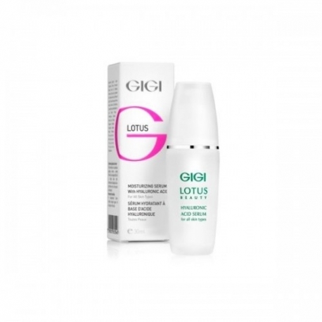 СЕРУМ C ГИАЛУРОНОВОЙ КИСЛОТОЙ 30 МЛ GIGI LOTUS BEAUTY