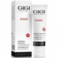 Ночная эмульсия для кожи с анке - GIGI ACNON OVERNIGHT TREATMENT 50ML