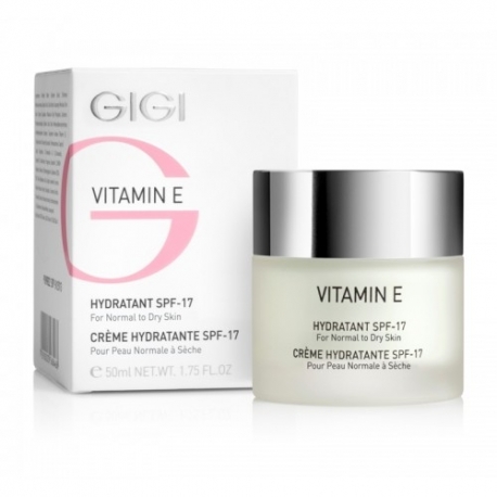 GIGI VITAMIN E MOISTURIZER FOR NORMAL TO DRY SKIN SPF-20 50 ML