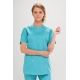 Medical womens blouse Turquoise