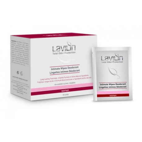 Интимные салфетки для женщин 3.7g×10шт Hlavin Lavilin TOP Intimate Wipes Deodorant Women