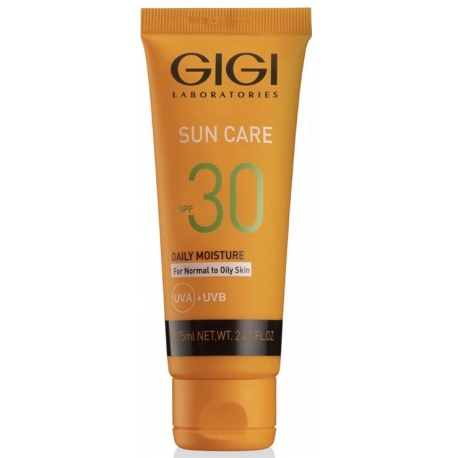 GIGI SUN CARE DAILY PROTECTOR SPF 30 UVA/UVB FOR NORMAL TO OILY SKIN 75 ML