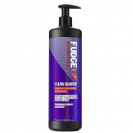 Тонирующий шампунь для светлых тонов FUDGE Clean Blonde Violet-Toning Shampoo 1000ml