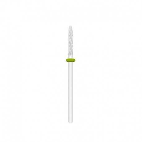 Ceramic nail drill bit green
