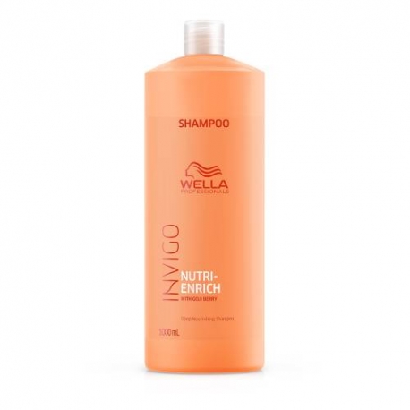 Увлажняющий шампунь для сухих волос - WELLA INVIGO NUTRI-ENRICH DEEP NOURISHING SHAMPOO 1000мл