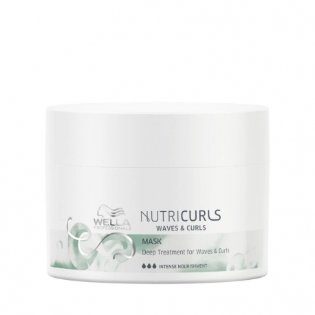 Sügavuti niisutav juuksemask lainelistele ja lokkis juustele WELLA NUTRICURLS Mask
