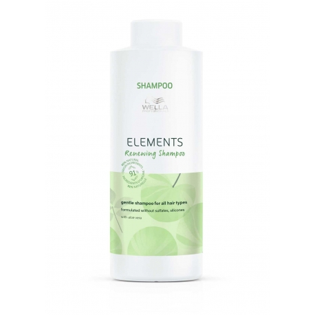 БЕЗ ПАРАБЕНОВ ВОССТАНАВЛИВАЮЩИЙ ШАМПУНЬ WELLA ELEMENTS RENEWING SHAMPOO