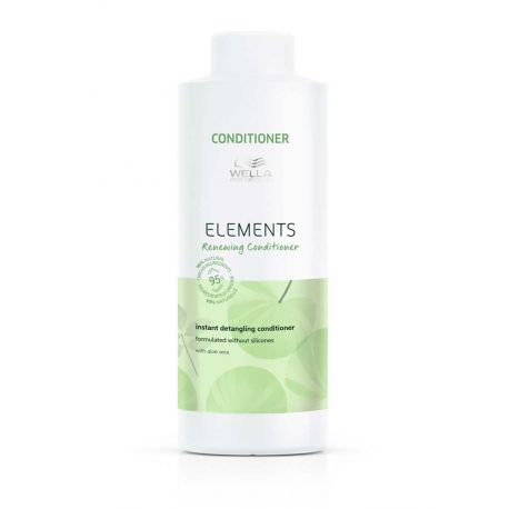 Uuendav palsam, 95% looduslikku päritolu koostisaineid, ei sisalda silikoone WELLA ELEMENTS RENEWING CONDITIONER