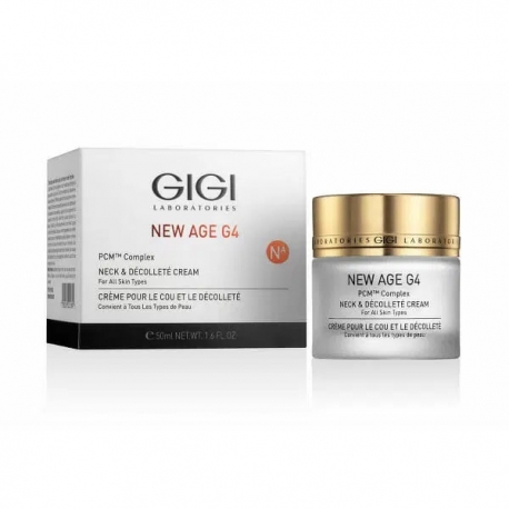 Крем для области шеи и декольте GIGI NEW AGE G4 NECK & DECOLLETE CREAM 50ml