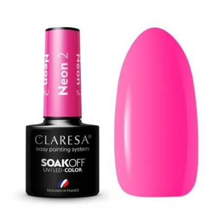 CLARESA гибридный лак NEON 2, 5g