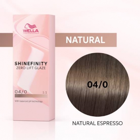 WELLA SHINEFINITY 04/0 Natural Espresso (натуральный эспрессо)