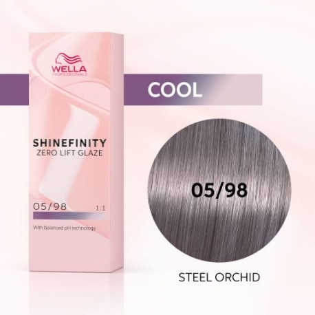 WELLA SHINEFINITY 05/98 Steel Orchid
