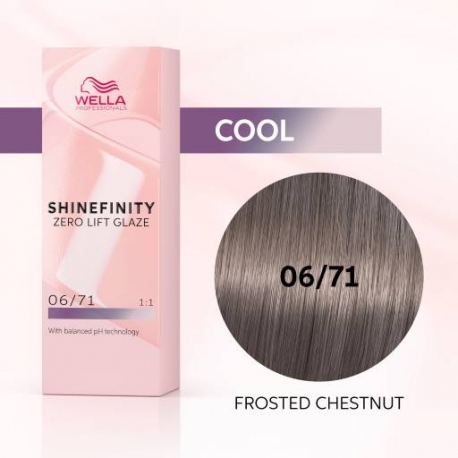 WELLA SHINEFINITY 06/71 Frosted Chestnut