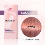 WELLA SHINEFINITY 07/59 Strawberry Wine (клубничное вино)