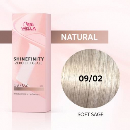 WELLA SHINEFINITY 09/02 Soft Sage (мягкий шалфей)