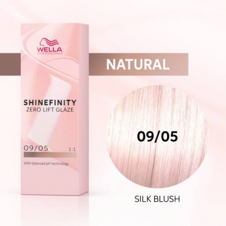 WELLA SHINEFINITY 09/05 Silk Blush (õrn põsepuna)