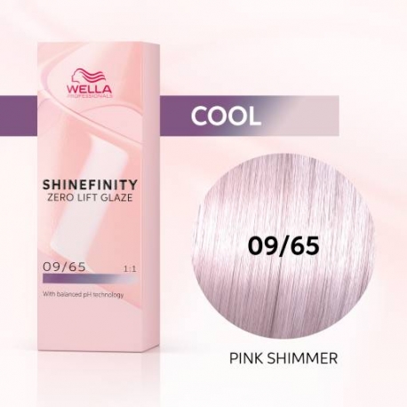 WELLA SHINEFINITY 09/65 Pink Shimmer (roosa sära)