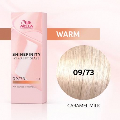 WELLA SHINEFINITY 09/73 Caramel Milk