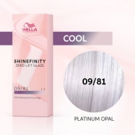 WELLA SHINEFINITY 09/81 Platinum Opal (plaatina opaal)