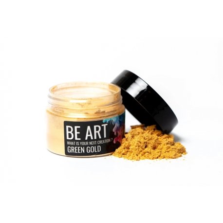 Pearl metallic powder pigment Green Gold 15g