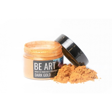 Перламутровый металлический порошковый пигмент Dark Gold 15g