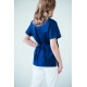 Medical blouse dakr blue