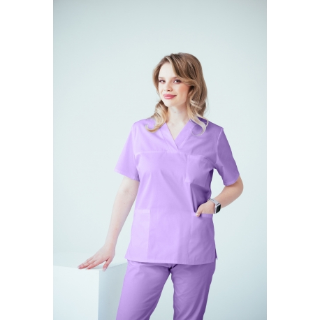 Naisten työvaatteet - lilac työpusero MB02