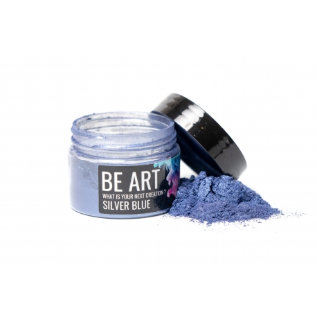 Powder pigment mother-of-pearl Silver Blue 15g