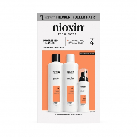 Nioxin Süsteem 4 Komplekt 150 ml x 150 ml x 40 ml