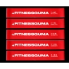 Набор фитнес-резинок Fitnessguma 60 см × 50 мм