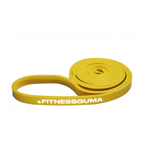 Fitnessguma vastuskuminauha (Rubber Loop) Yellow